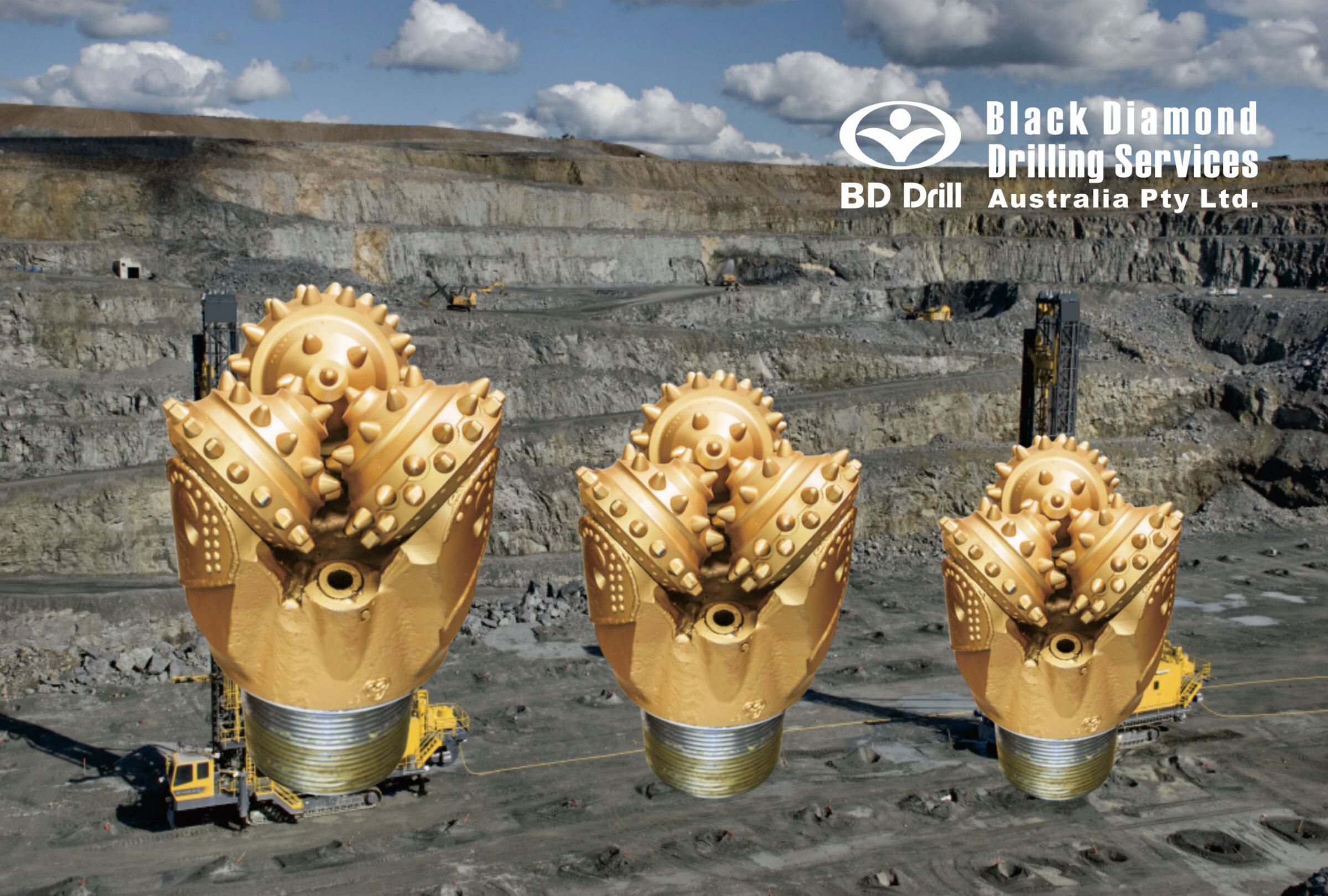 矿用三牙轮钻头