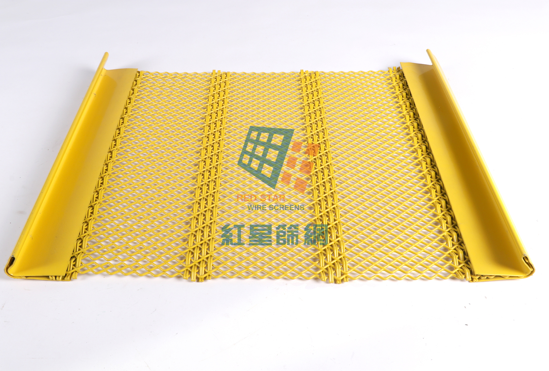 编织菱形防堵筛网